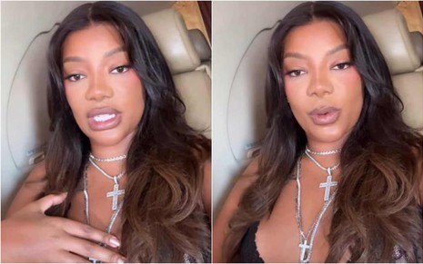 Montagem de fotos de Ludmilla
