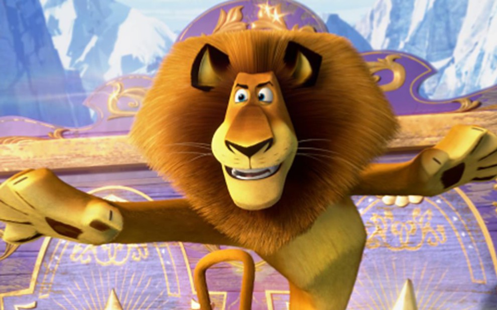 Alex (Ben Stiller) em Madagascar 3: Os Procurados