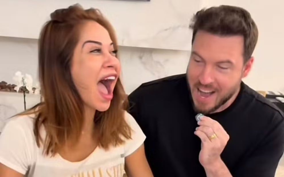 Maíra Cardi e Thiago Nigro no TikTok
