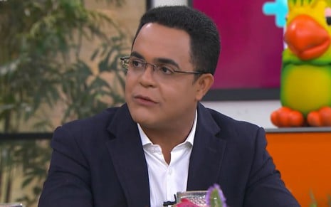 Marcelo Pereira no Mais Você, na Globo