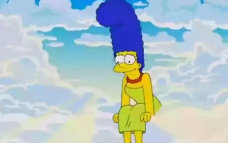 Marge em cena do final da 36ª temporada de Os Simpsons