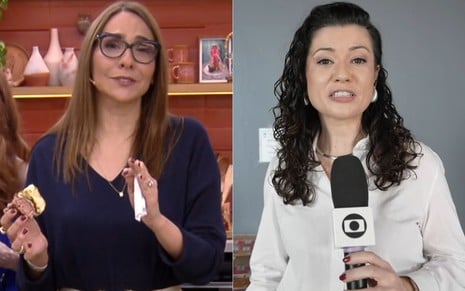 Maria Beltrão e Isabela Camargo no É de Casa