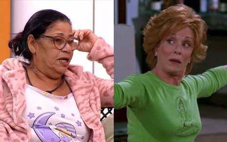 Montagem com Joselma Silva e Holland Taylor