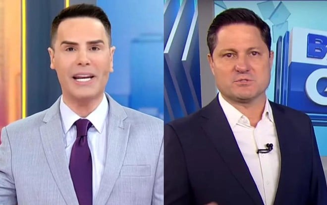 Montagem com Luiz Bacci à esquerda e Eleandro Passaia à direita