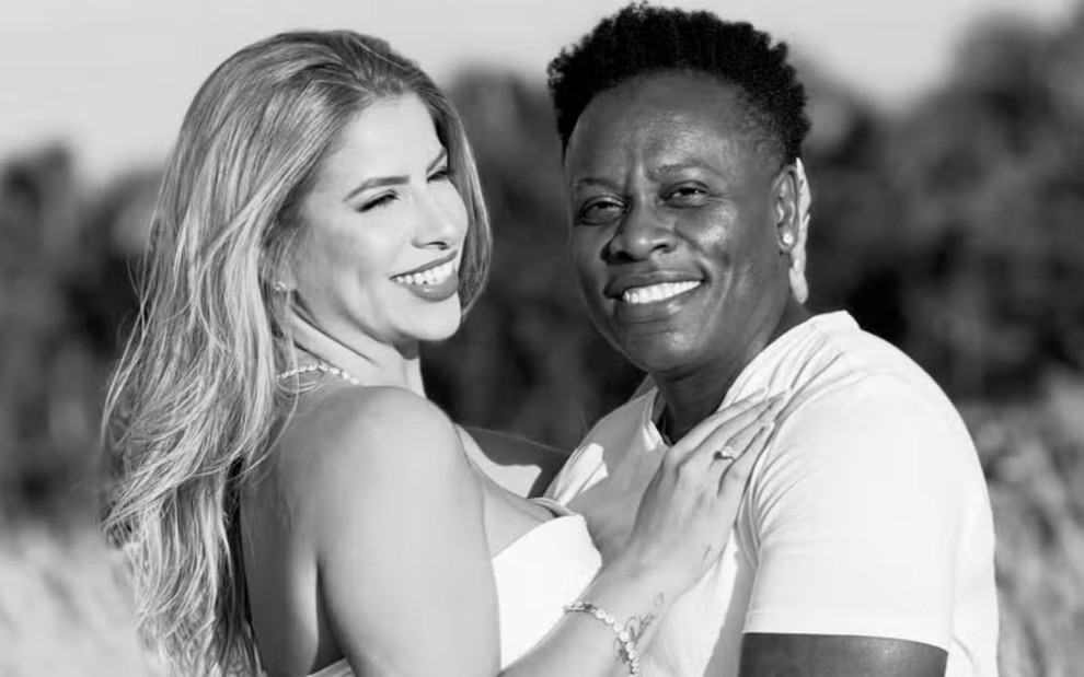 Thais e Neném em foto posada e publicada no Instagram