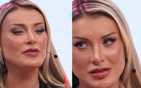 Frames da participações de Andressa Urach no programa Close Errado