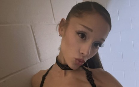 Selfie da cantora Ariana Grande