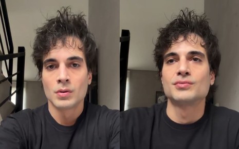 Imagens de Fiuk em desabafo publicado no Instagram