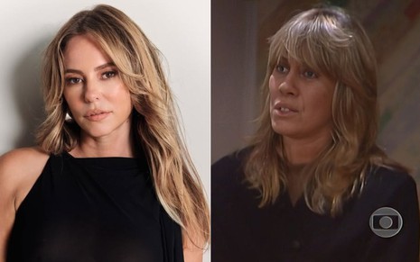 Montagem com Paolla Oliveira e Renata Sorrah