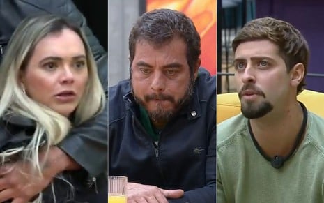 Montagem com fotos de Ana Paula, Dhomini e Eike