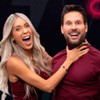 Montagem de fotos promocionais de Eike e Natália, Kadu e Cris, e Rafael e Talira no Power Couple