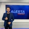 O apresentador Edinho Fernandes à frente do Alerta Geral
