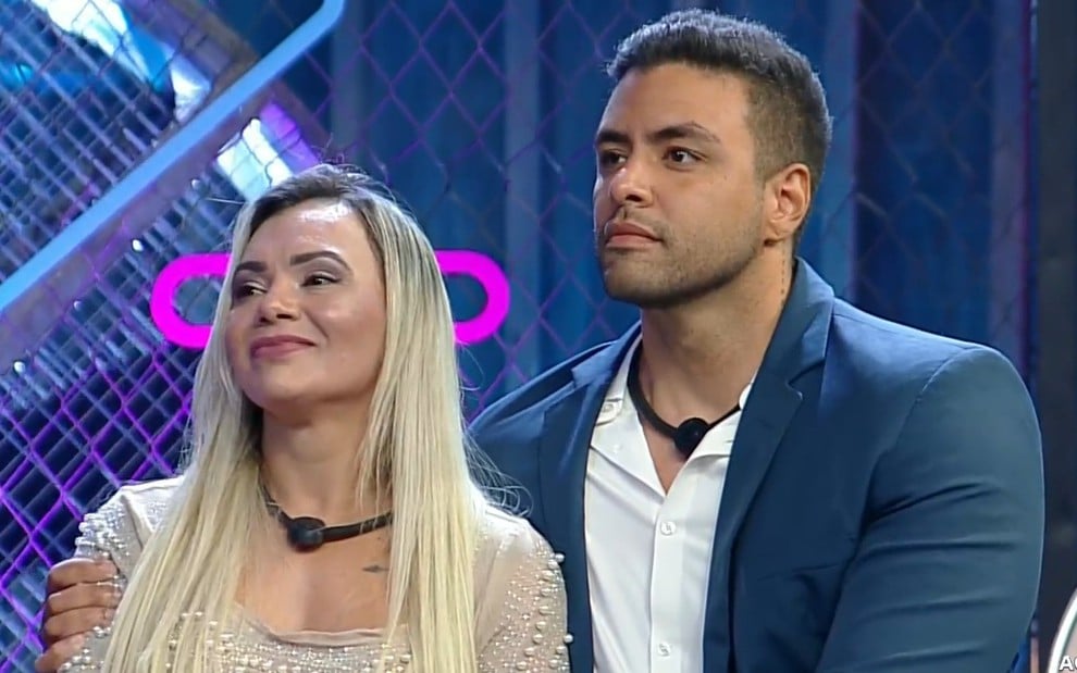 Foto mostra Ana Paula e Antony no Power Couple Brasil 7