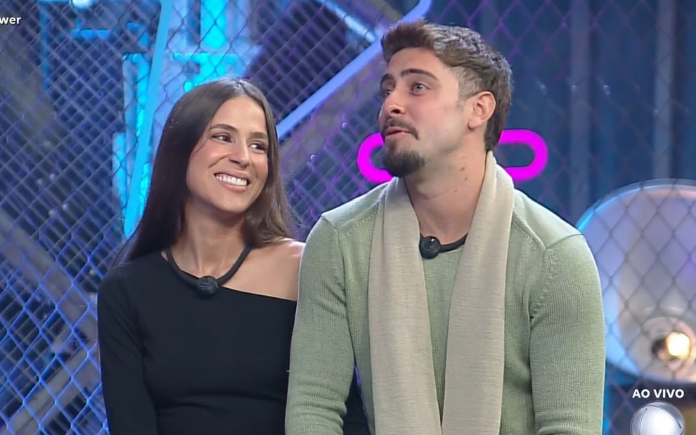 Natália e Eike Duarte no Power Couple Brasil 7