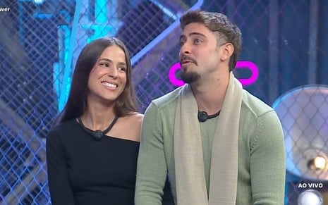 Natália e Eike Duarte no Power Couple Brasil 7