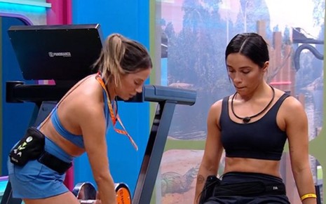 Renata Saldanha e Eva Pacheco no BBB 25