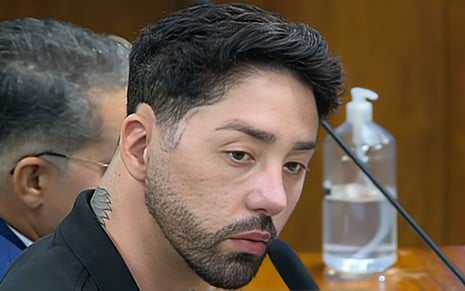 Rico Melquiades em depoimento à CPI das Bets, na TV Senado