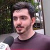 Homem é entrevistado no RJ1, na Globo