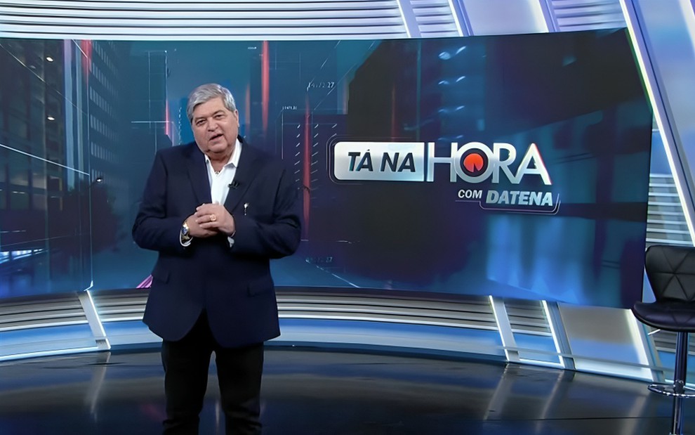 José Luiz Datena no Tá na Hora, no SBT