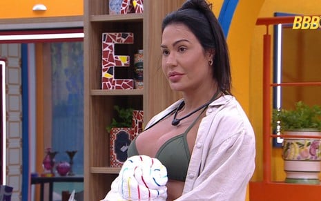 Foto mostra Gracyanne Barbosa no BBB 25