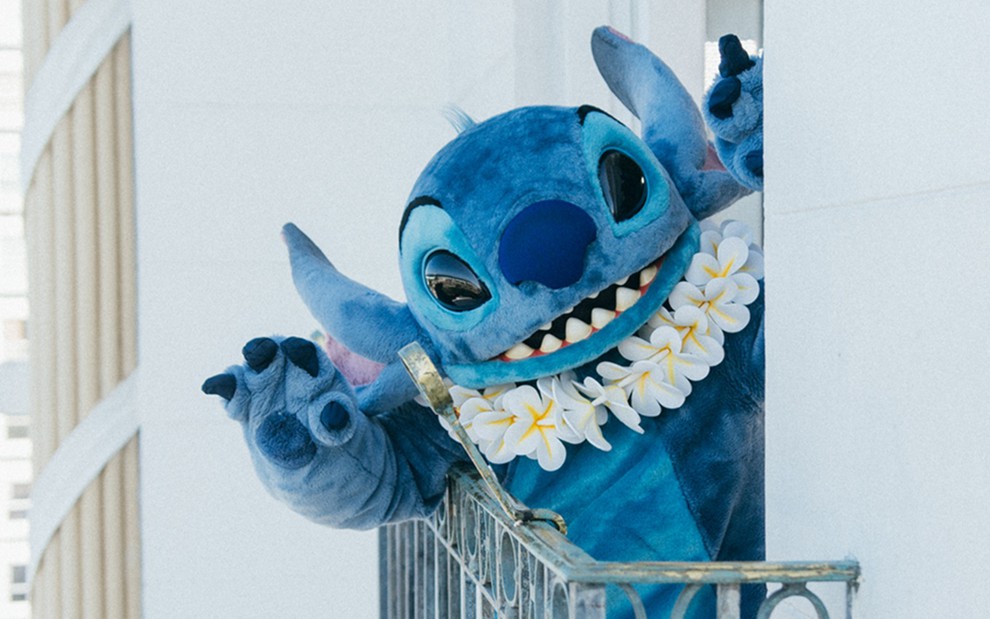 Stitch no hotel Copacabana Palace