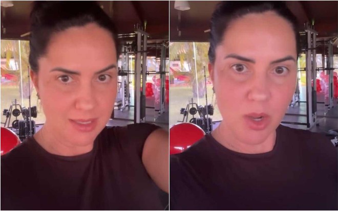 Montagem de fotos de Graciele Lacerda