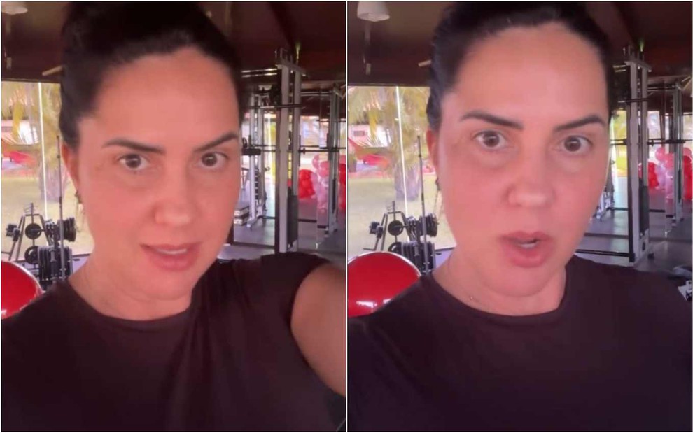 Montagem de fotos de Graciele Lacerda