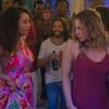 Raquel (Taís Araujo) e Heleninha (Paolla Oliveira) dançam e se encaram em roda de samba no remake de Vale Tudo