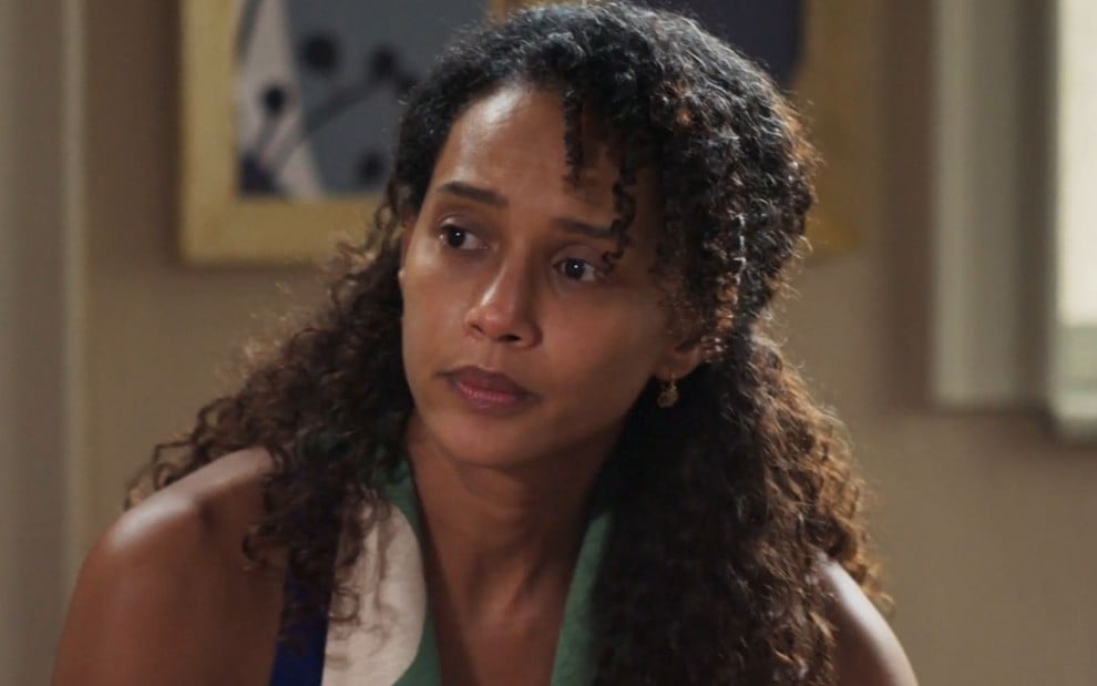 A atriz Taís Araujo como Raquel em cena de Vale Tudo