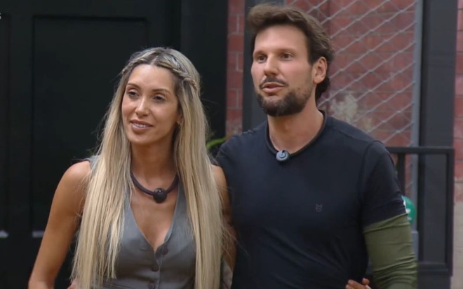 Foto mostra Talira ao lado de Rafael