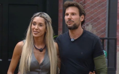 Foto mostra Talira ao lado de Rafael