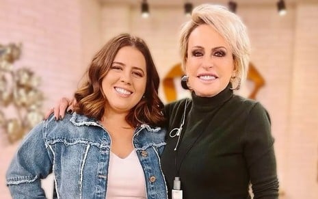 Tati Machado e Ana Maria Braga no Instagram