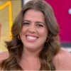 Tati Machado se emociona no Mais Você ao revelar gravidez