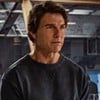 Ethan Hunt (Tom Cruise) em cena de Missão Impossível 8
