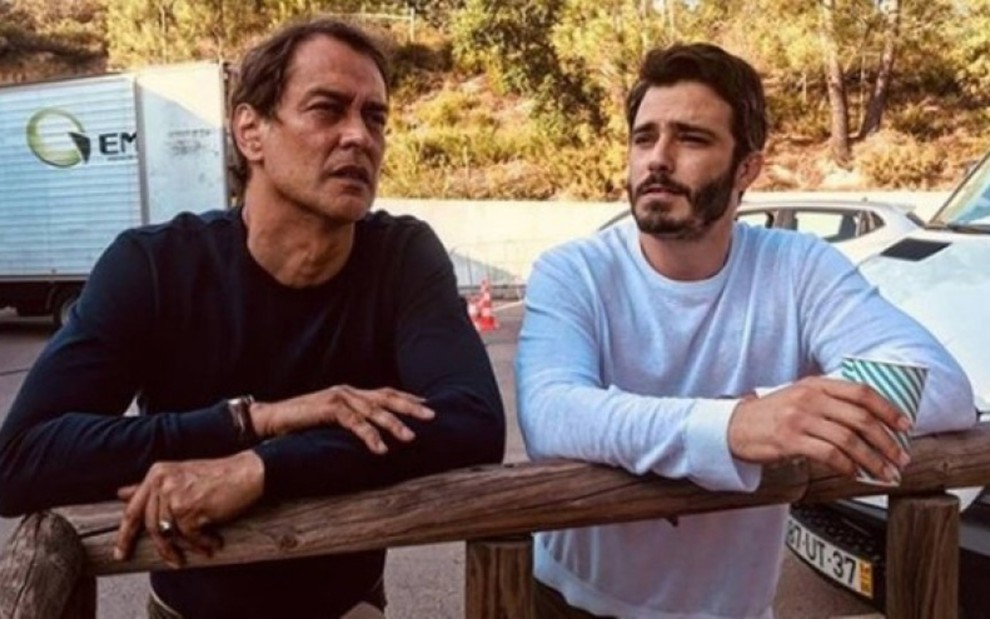 Marcello Antony e Thiago Rodrigues em cena de Valor da Vida