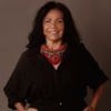 Foto mostra Vilma Nascimento sorridente
