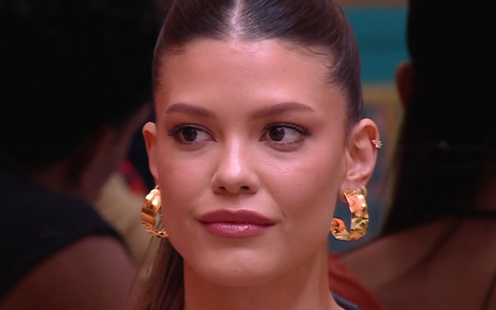 Foto do rosto de Vitória Strada no BBB 25