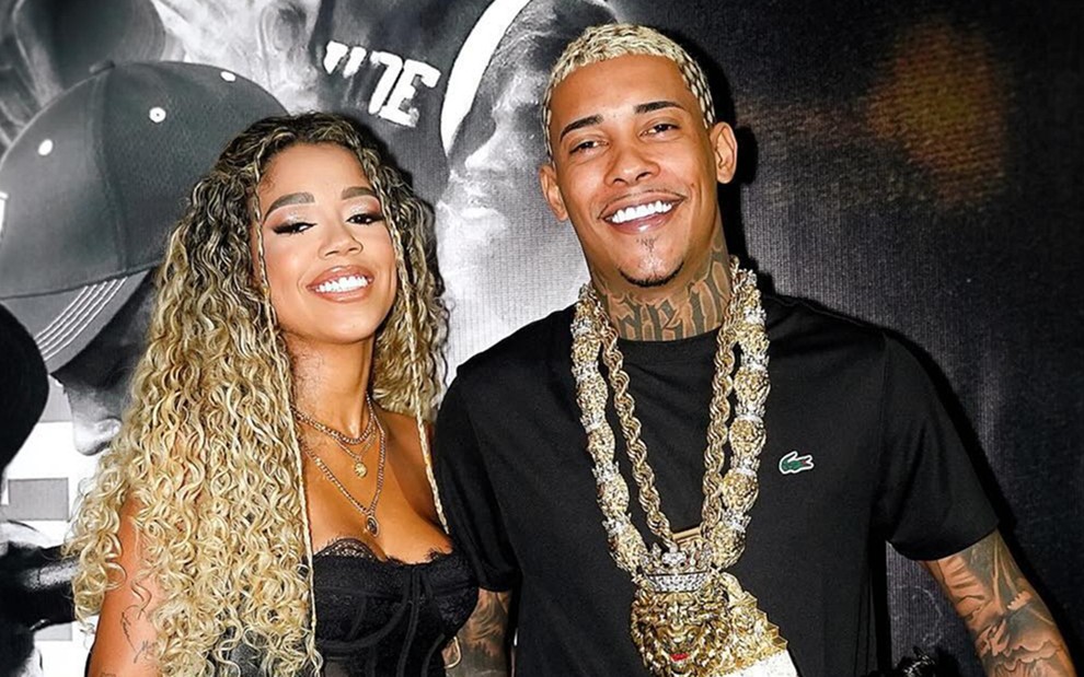 Vivi Noronha e MC Poze do Rodo no Instagram