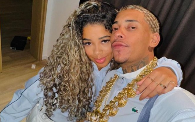 Vivi Noronha e MC Poze do Rodo no Instagram