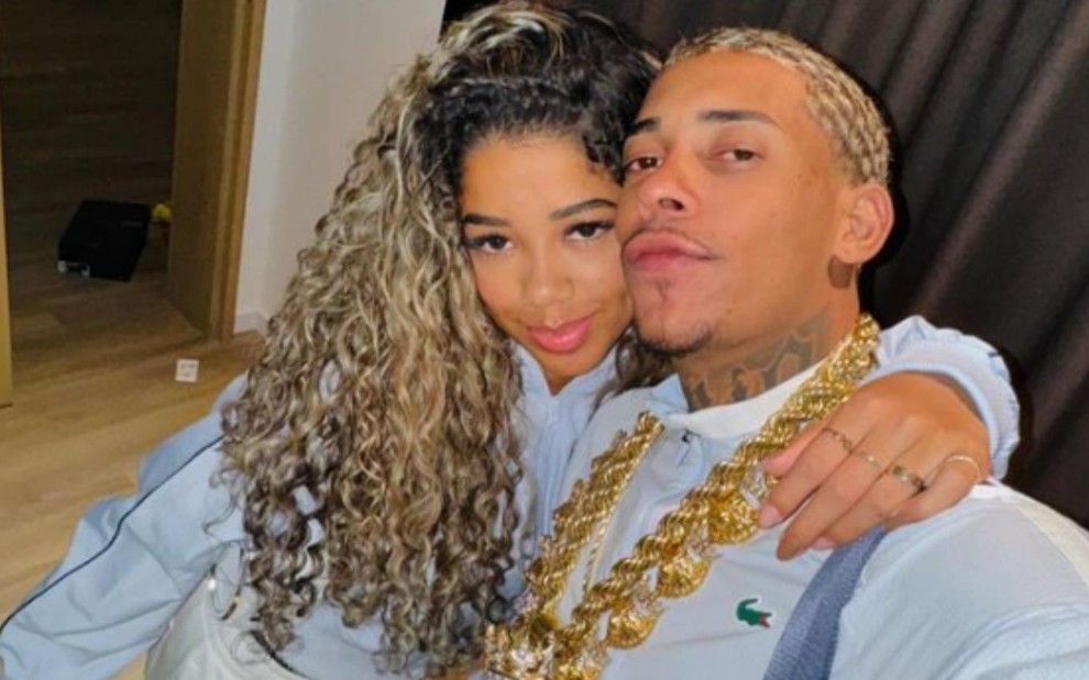 Vivi Noronha e MC Poze do Rodo no Instagram
