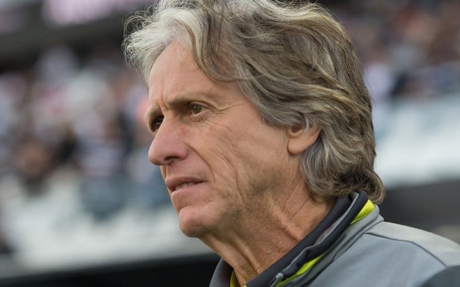 O técnico Jorge Jesus comandará o Flamengo na noite desta quarta-feira (24) contra o Emelec - ALEXANDRE VIDAL/FLAMENGO