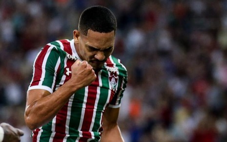 Luciano é atacante do Fluminense: Tricolor carioca enfrenta o Goiás com transmissão do SporTV e Premiere - LUCAS MERÇON/FLUMINENSE