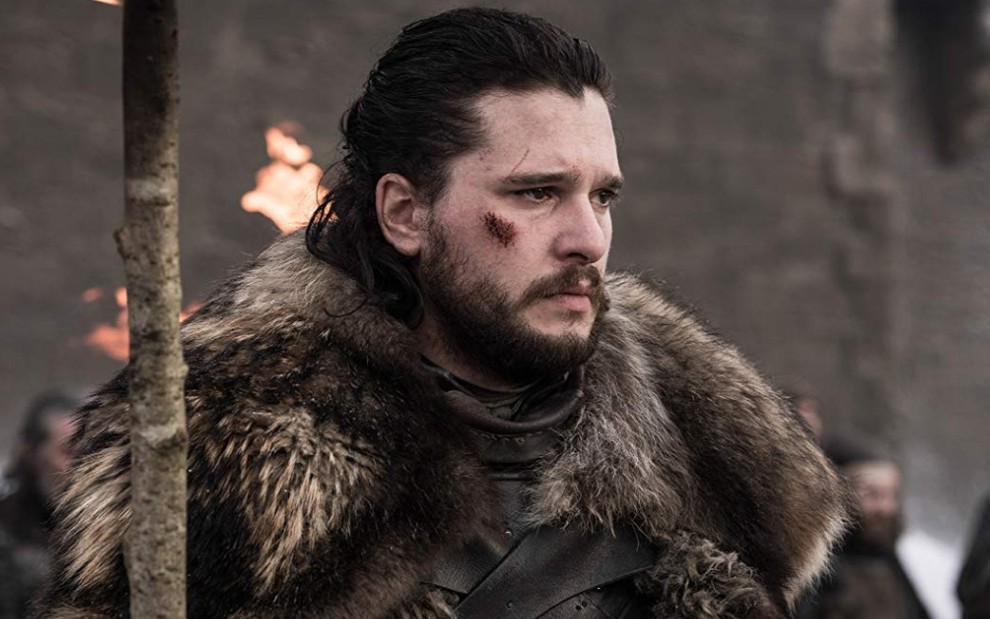 Kit Harington é Jon Snow em Game of Thrones: série exibe penúltimo episódio neste domingo (12) - DIVULGAÇÃO/HBO