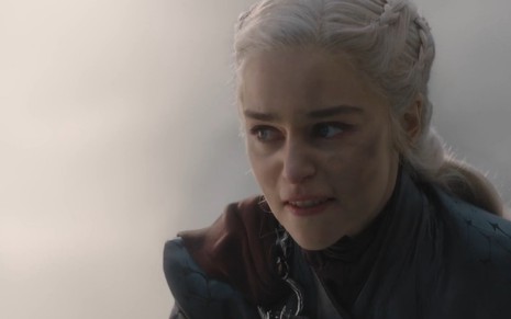 A trama de Daenerys Targaryen (Emilia Clarke) terá o seu desfecho exibido pela HBO neste domingo (19) - REPRODUÇÃO/HBO