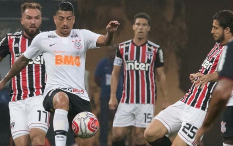 Jogo entre Corinthians x São Paulo na fase de grupos do Campeonato Paulista 2019: equipes se reencontram - DANIEL AUGUSTO JR./CORINTHIANS