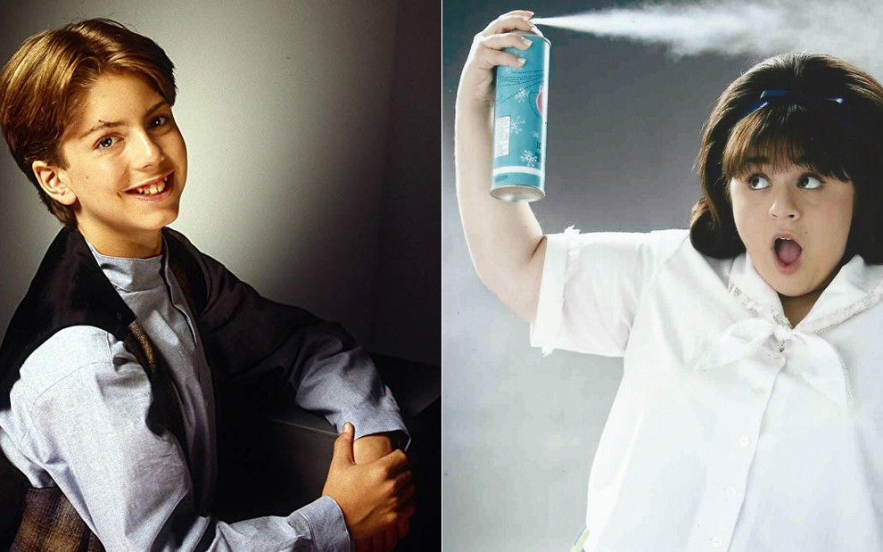 Taran Noah Smith na série Home Improvement e Nikki Blonsky no filme Hairspray: adeus, atuação - Fotos: Divulgação/ABC e New Line