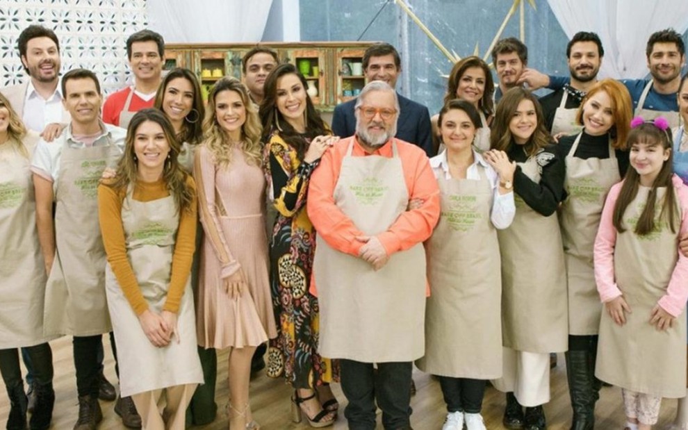 SBT reuniu famosos do seu elenco para participar do especial Bake Off Brasil Celebridades - Victor Silva/SBT