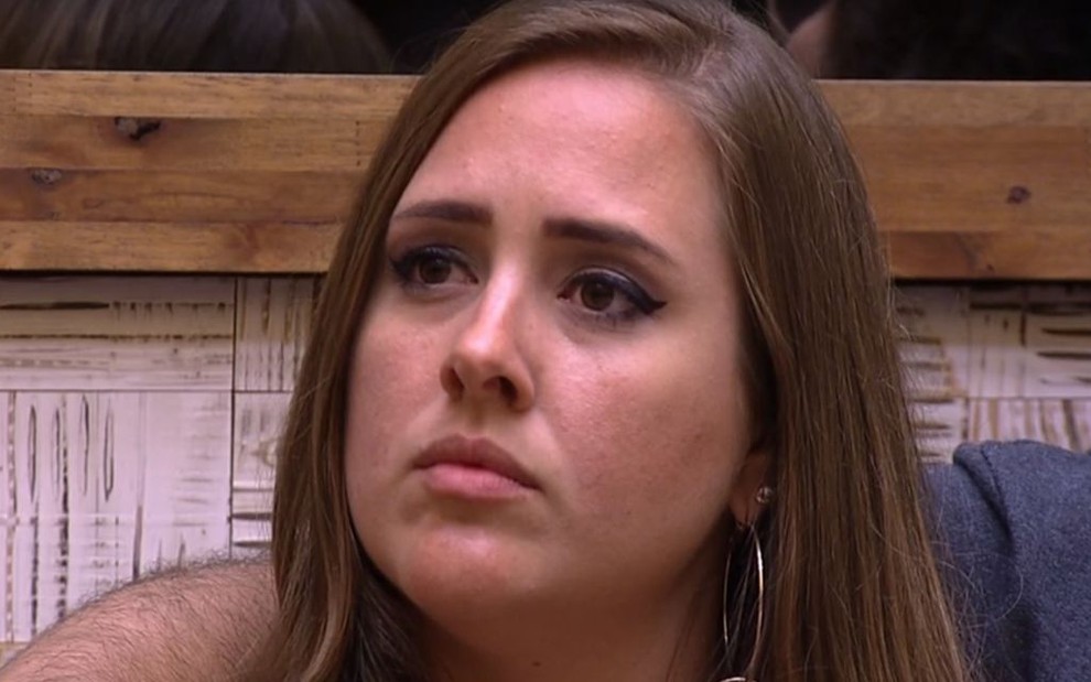 Patrícia Leitte no Big Brother Brasil 18: cearense foi eliminada com quase 95% de rejeição do público - REPRODUÇÃO/TV GLOBO