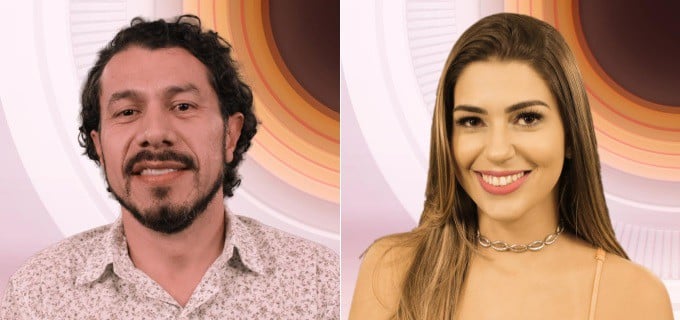 Rômulo Neves e Vivian Amorim foram os dois primeiros candidatos do BBB 17 anunciados - Divulgação/TV Globo