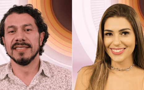 Rômulo Neves e Vivian Amorim foram os dois primeiros candidatos do BBB 17 anunciados - Divulgação/TV Globo